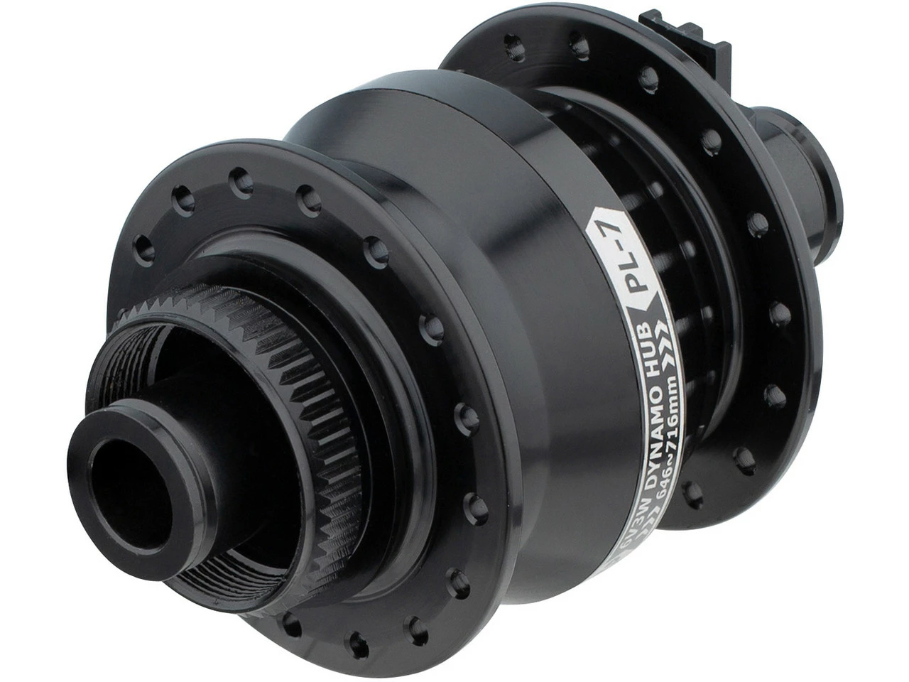 Shutter Precision Nabendynamo PL-7 QR12 Disc Center Lock – Bild 2