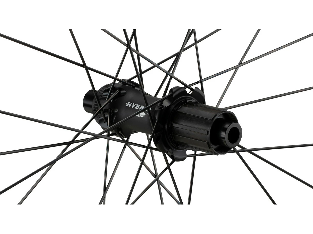 Dt-swiss HEC 1400 SPLINE 62 Carbon Boost Disc CL Hybrid 28" Laufradsatz – Bild 5