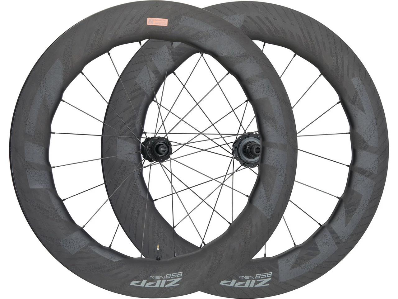 ZIPP 858 NSW Carbon Tubeless Disc Center Lock Laufradsatz Modell 2023