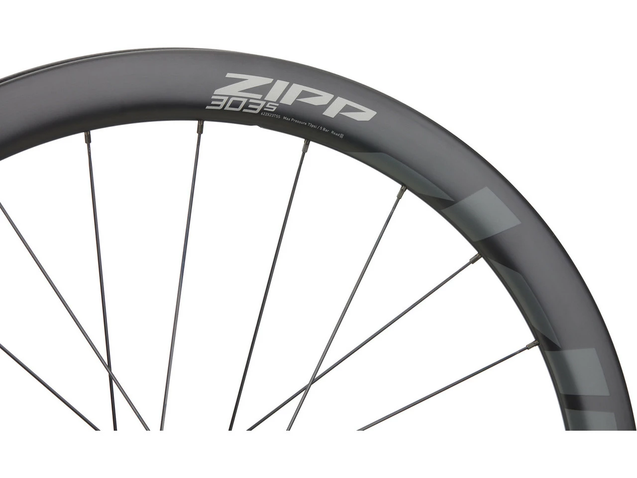 ZIPP 303 S Carbon Tubeless Disc Center Lock Laufradsatz – Bild 6